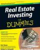 Ebook Real estate investing for dummies - Eric Tyson, Robert S. Griswold