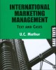 Ebook International marketing management: Text and cases - Part 1