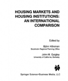 Ebook Housing markets and housing institutions: An international comparison